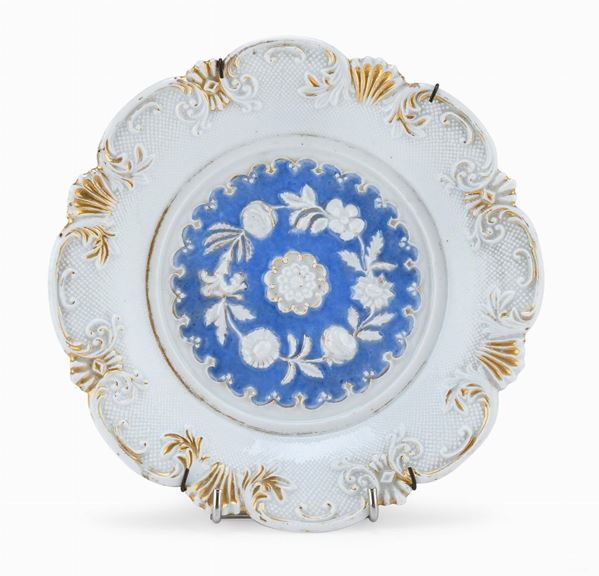 PIATTO IN PORCELLANA, MEISSEN