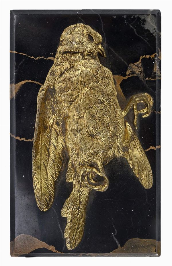 BRONZO UCCELLINO DI SCULTORE FRANCESE