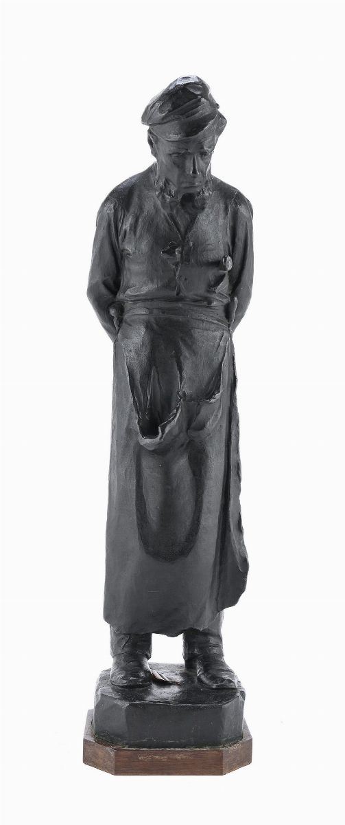 BRONZO IL MANISCALCO DI GIOVANNI BATTISTA AMENDOLA