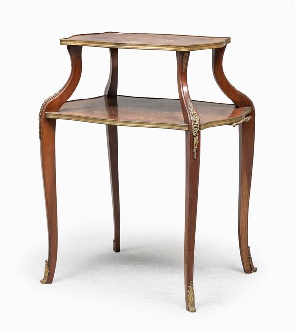 ETAGERE IN MOGANO