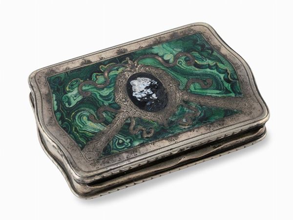 COFANETTO CON MALACHITE