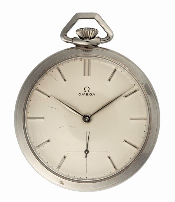 OROLOGIO DA TASCA OMEGA IN ACCIAIO