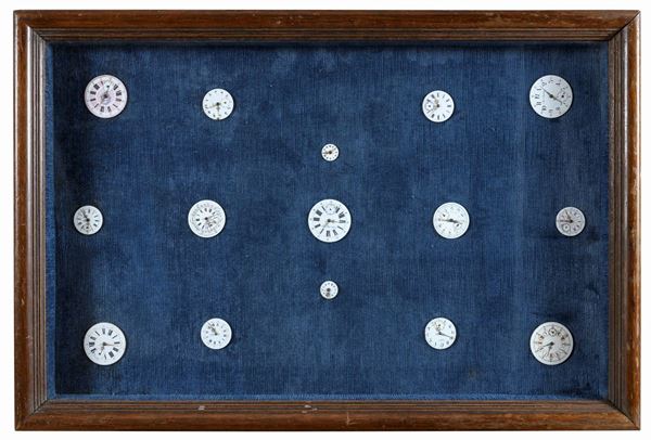 QUINDIICI QUADRANTI DI OROLOGI DA TASCA