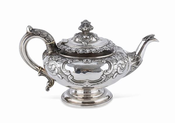 TEIERA IN ARGENTO, URQUHART EDIMBURGO 1825