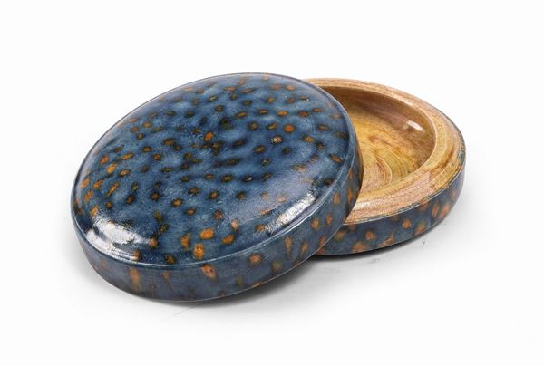 SCATOLA IN CERAMICA INVETRIATA, CINA