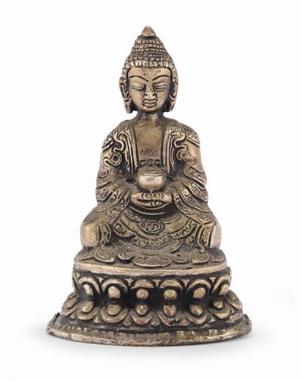BUDDHA IN METALLO, TIBET