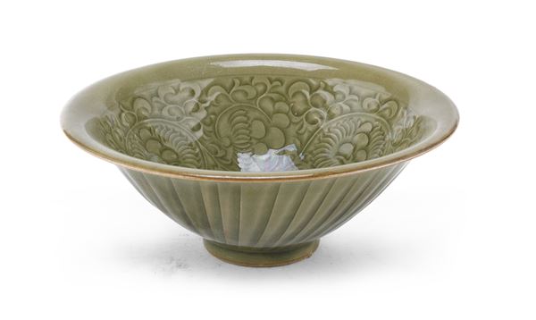 CIOTOLA IN PORCELLANA CELADON, CINA