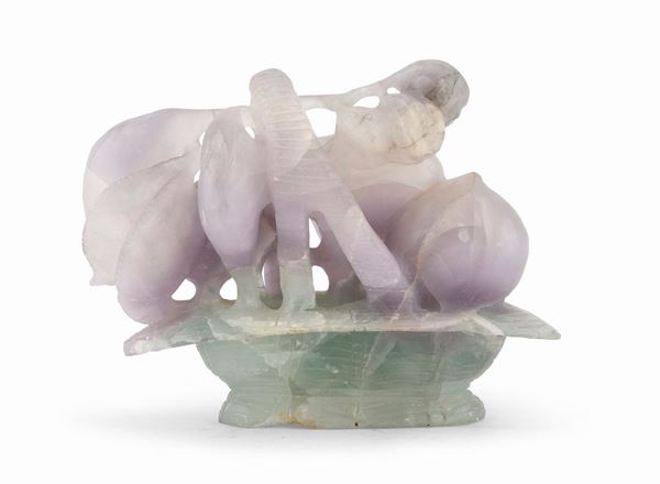 SCULTURA IN FLUORITE, CINA