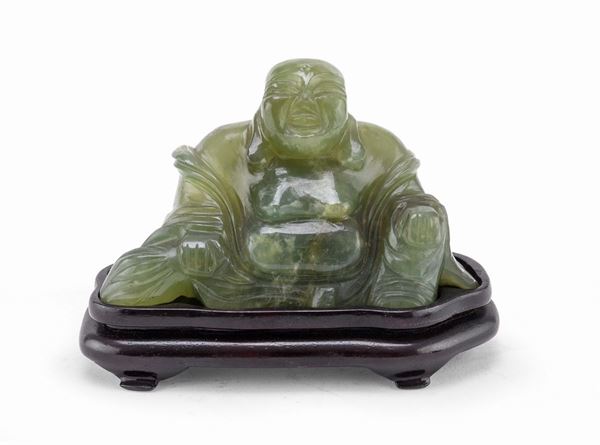 SCULTURA IN SERPENTINO, CINA