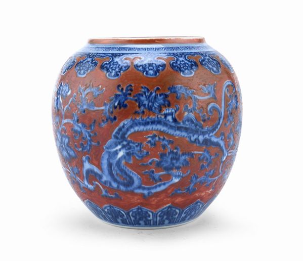 VASO IN PORCELLANA, CINA