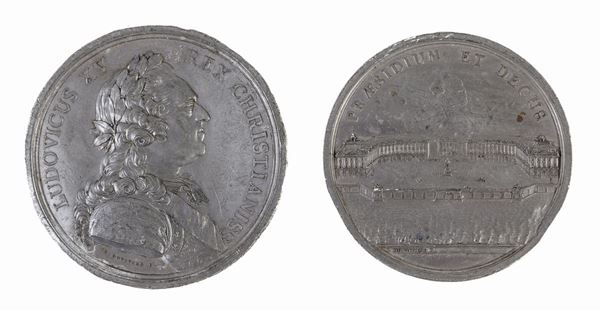 DUE MEDAGLIE, FRANCIA XVIII SECOLO
