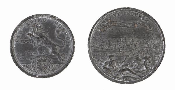 DUE MEDAGLIE, XVIII SECOLO