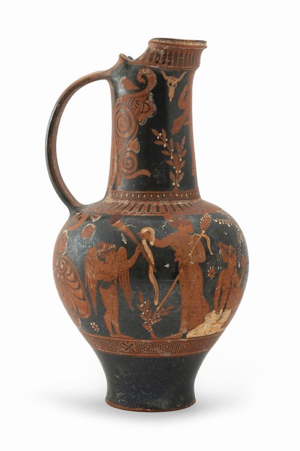 OINOCHOE A VERNICE NERA E FIGURE ROSSE, XX SECOLO