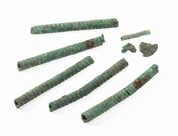 ELEMENTI DECORATIVI IN BRONZO, VIII-VII SECOLO A.C.