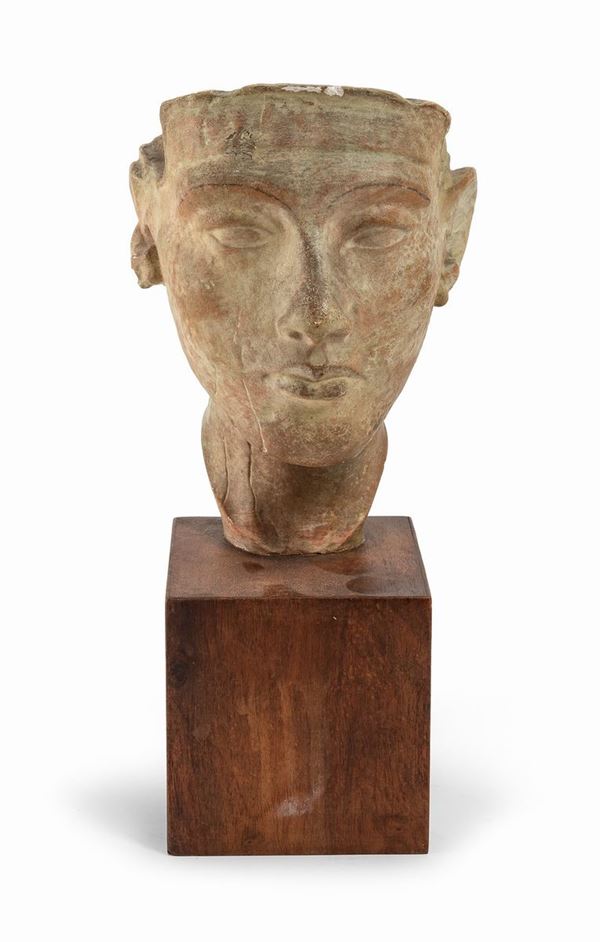 TESTA DI NEFERTITI IN GESSO, XX SECOLO