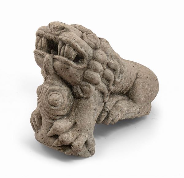 SCULTURA IN PIETRA DI LEONE, STILE MEDIEVALE,