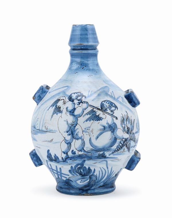FIASCA IN CERAMICA, CANTAGALLI