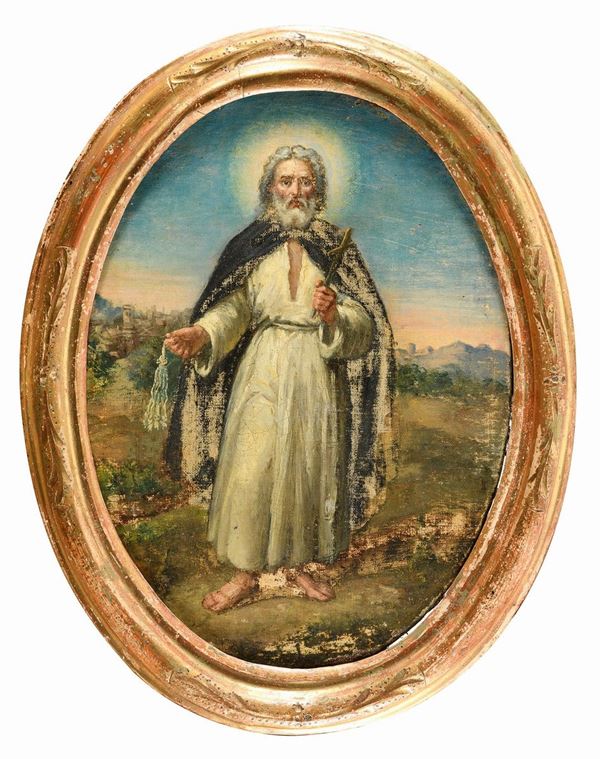 DIPINTO SANTO IN PAESAGGIO