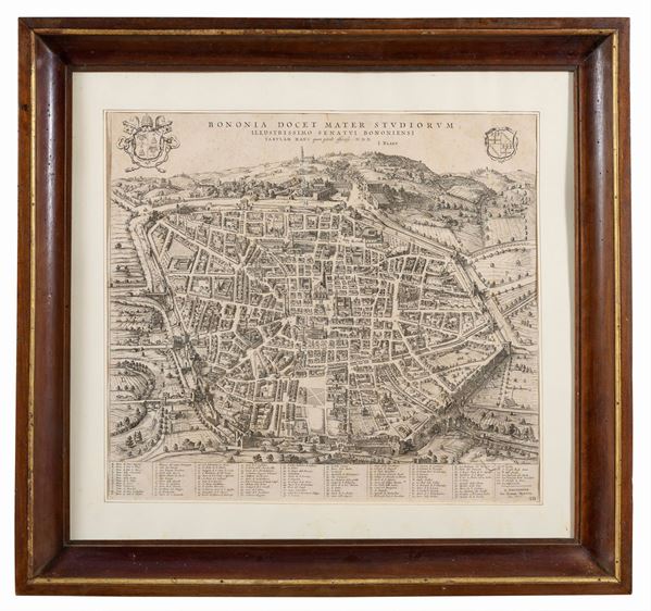 INCISIONE BOLOGNA DEL SETTECENTO
