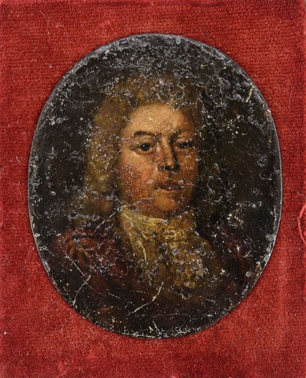 MINIATURA RITRATTO DI GENTILUOMO