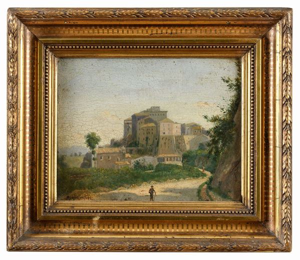 DIPINTO PAESAGGIO F.TO MIGLIARA
