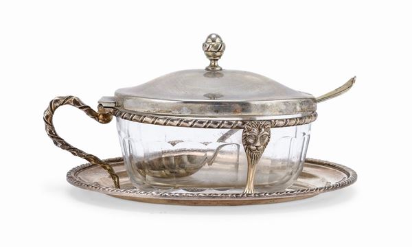 FORMAGGIERA IN ARGENTO, 1970 ca.