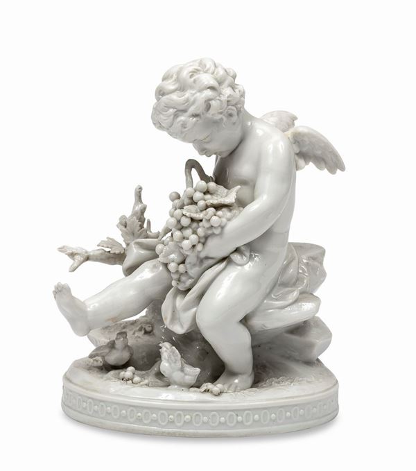 SCULTURA IN PORCELLANA BIANCA, GINORI