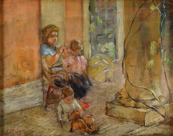 GIOCHI SOTTO UN PORTICO DI DOMENICO COLAO