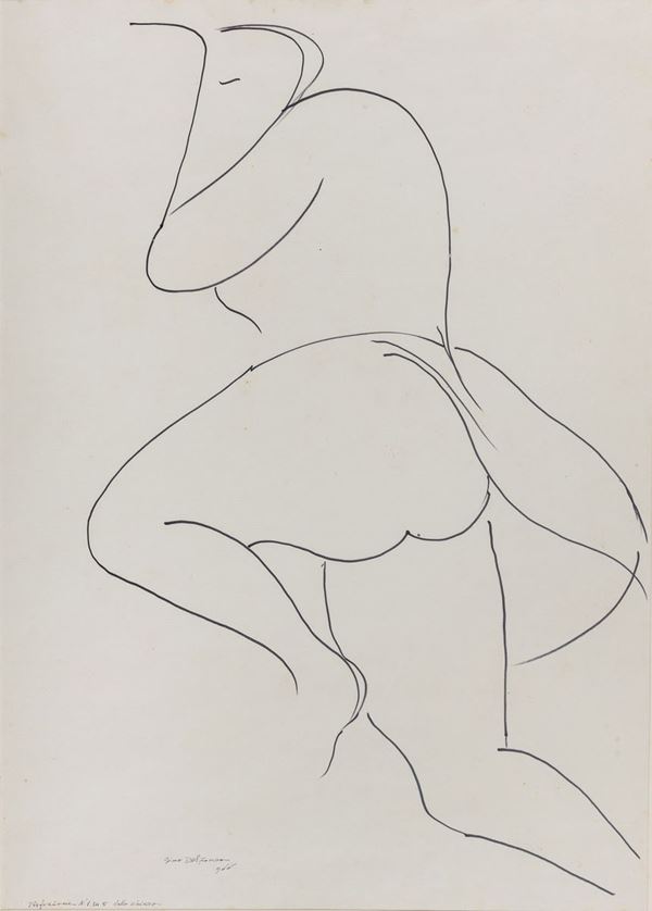DISEGNO DI GINO DEL ZOZZO, 1966