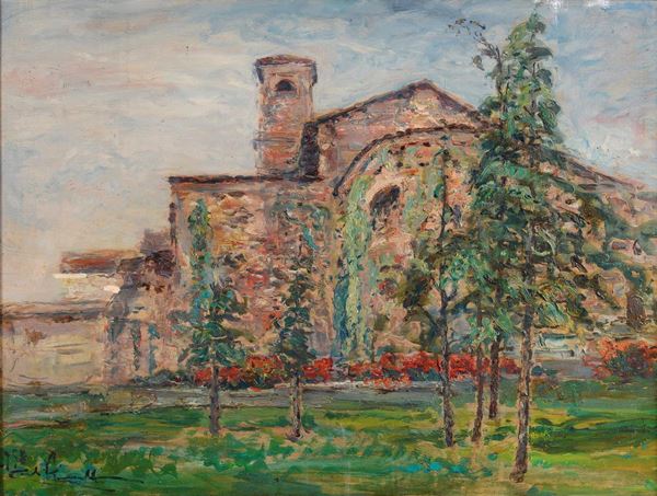 DIPINTO DI CARLO AIMETTI, 1958