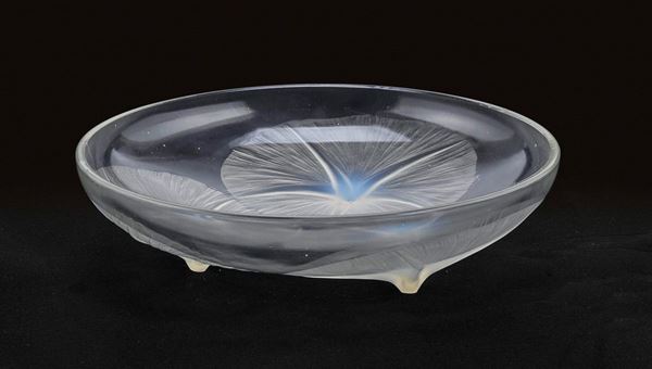 CIOTOLA IN VETRO OPALESCENTE, RENÉ LALIQUE ANNI '70