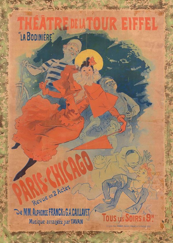 MANIFESTO DI JULES CHÉRET, 1893