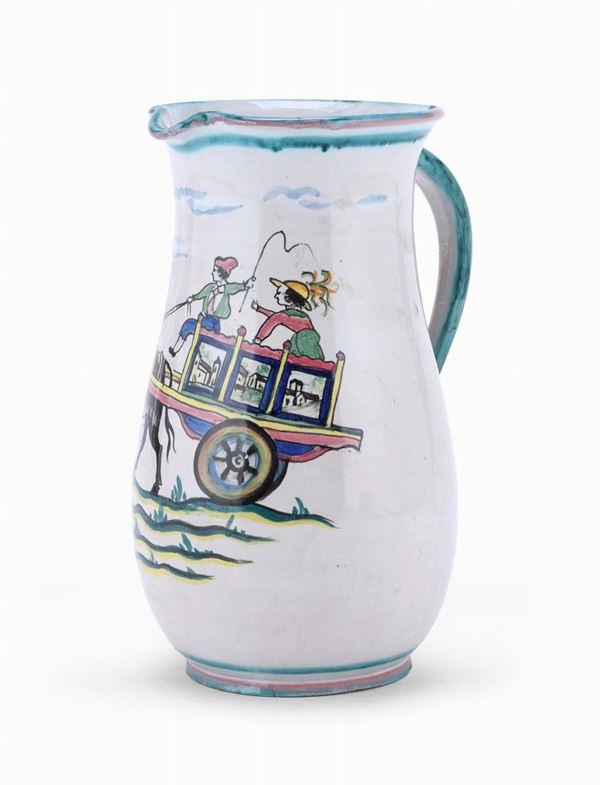 BROCCA IN CERAMICA, ZACCAGNINI ANNI '50