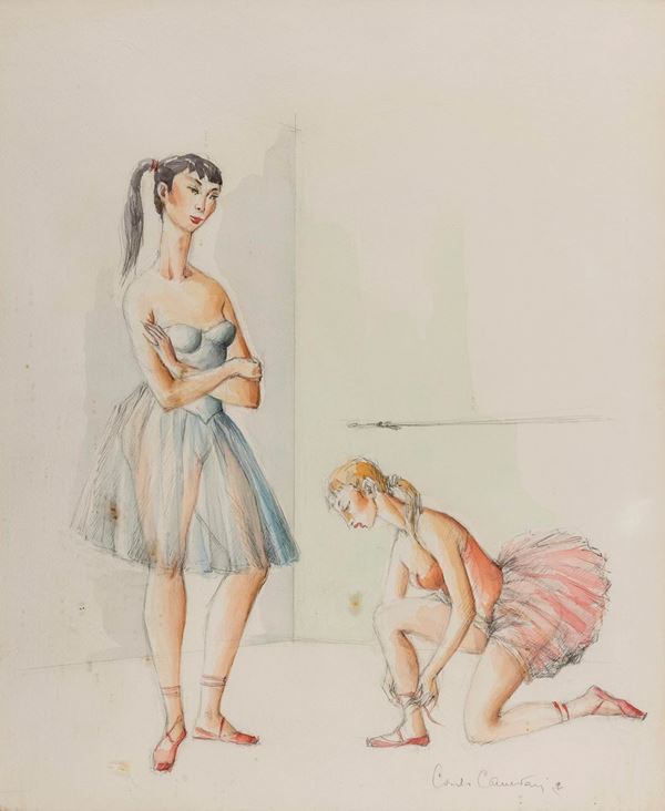 ACQUERELLO DI CARLO CANEVARI