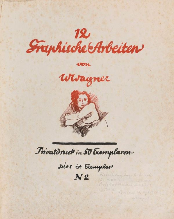 DODICI LITOGRAFIE DI WIHELM WAGNER