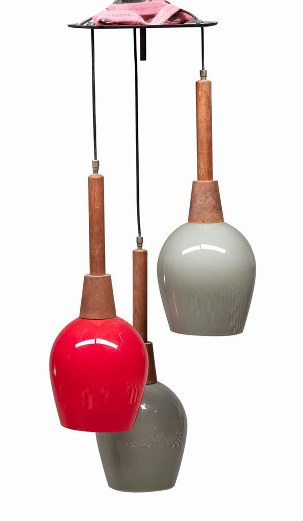 LAMPADARIO A TRE CAMPANE, ANNI '90