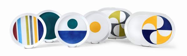 SERVIZIO DI PIATTI, GIO PONTI PER FRANCO POZZI, 1967