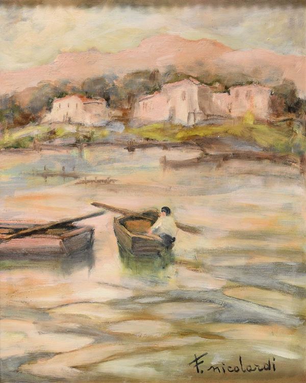 DIPINTO MARINA DI FRANCESCO NICOLARDI