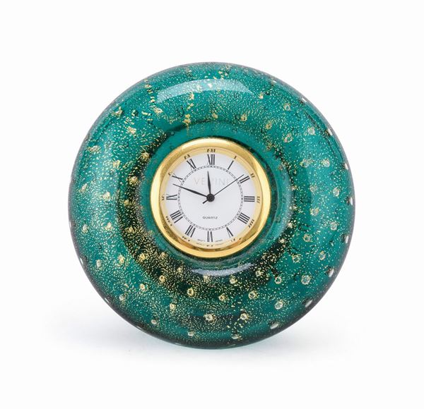 OROLOGIO DA TAVOLO VENINI, MURANO