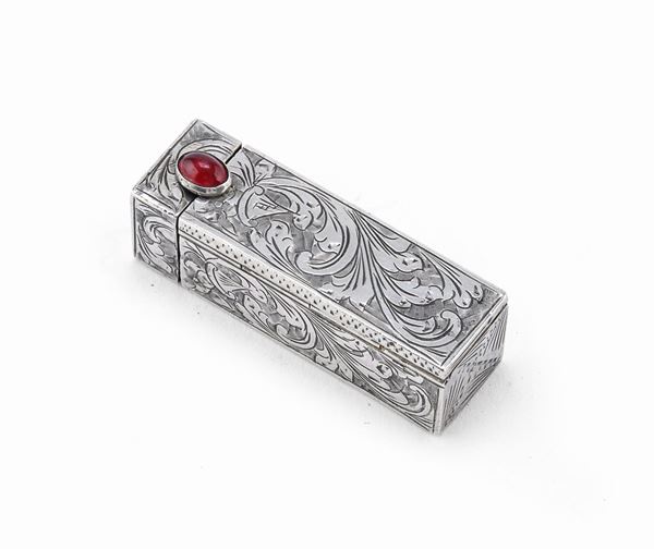 PORTA ROSSETTO IN ARGENTO