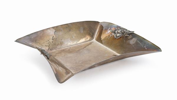 VASCA CENTRO TAVOLA IN SILVERPLATE, ITALIA