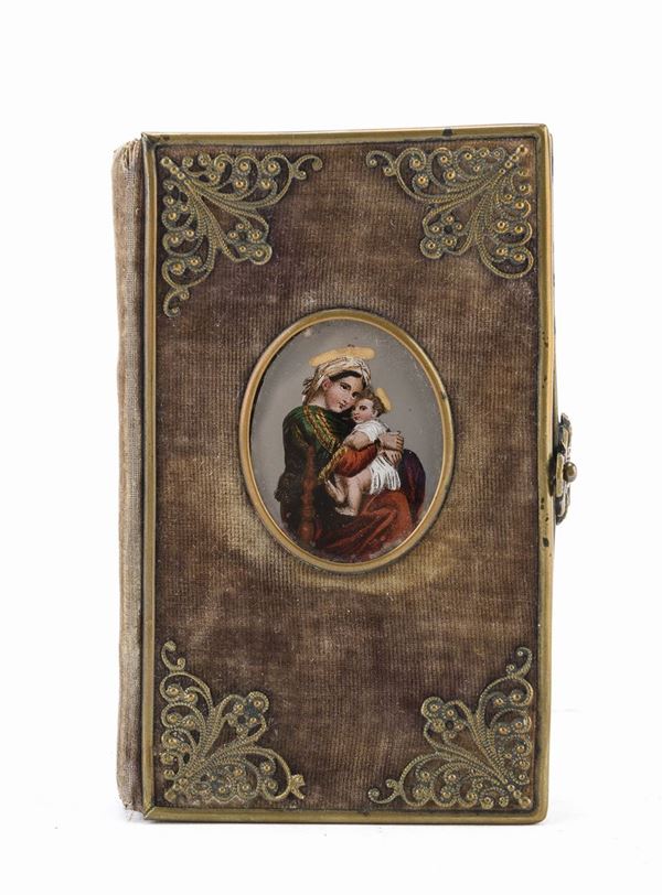 LIBRETTO DA MESSA CON MINIATURA
