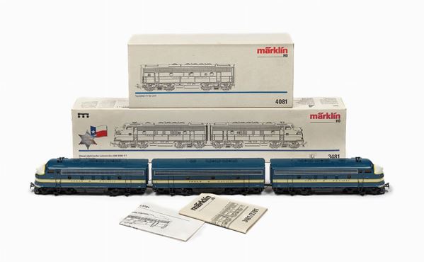 LOCOMOTIVE DIESEL IN TRIPLA TRAZIONE