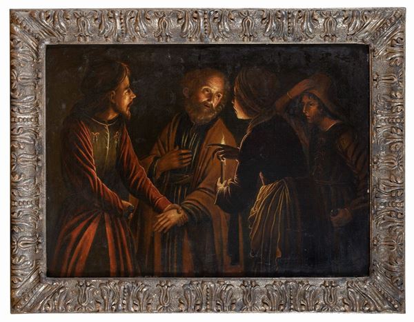 LA NEGAZIONE DI PIETRO DELLA BOTTEGA DI DAVID SEGHERS