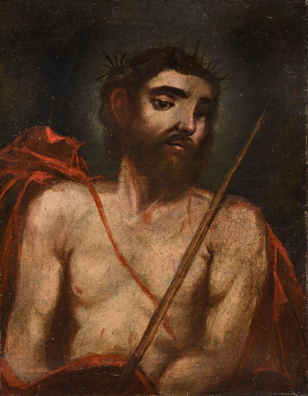 DIPINTO ECCE HOMO DI SEGUACE DI JUSEPE DE RIBERA