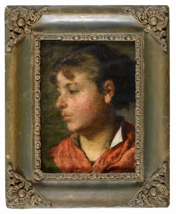 RITRATTO DI FANCIULLO DI PITTORE NAPOLETANO