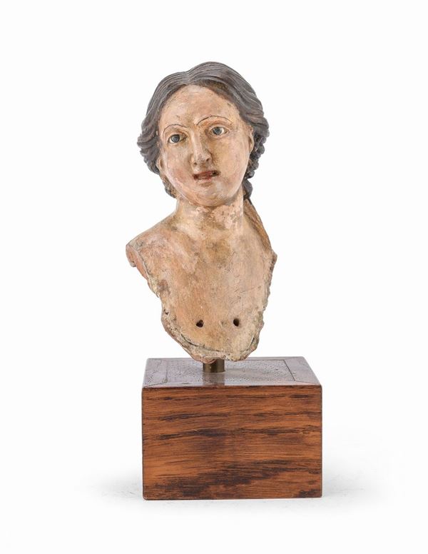 BUSTO IN TERRACOTTA DA PRESEPE, NAPOLI