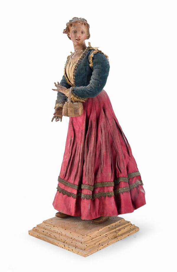 CONTADINA OVAROLA DA PRESEPE, NAPOLI