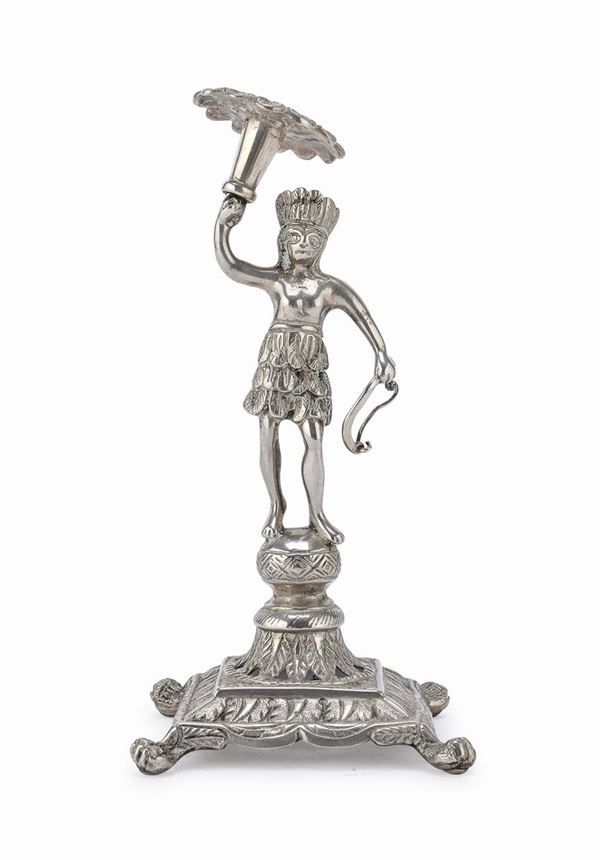 PORTA STECCHINI IN ARGENTO, PORTOGALLO XIX SECOLO
