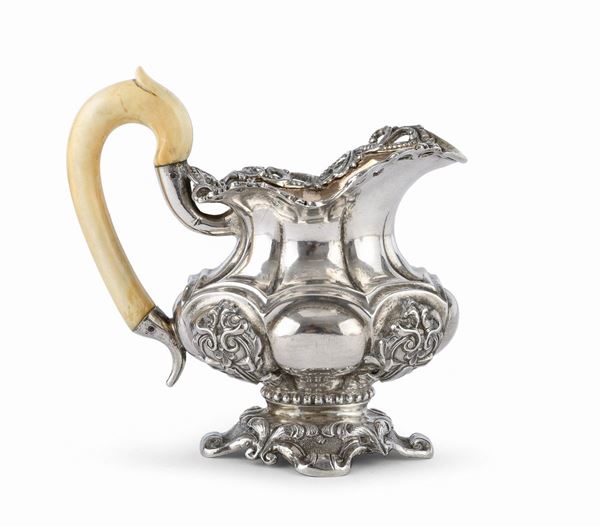 LATTIERA IN ARGENTO, MOSCA 1847